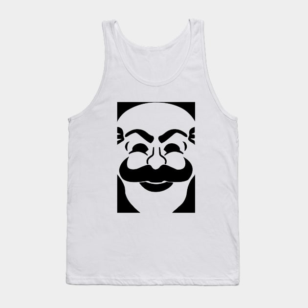 FSociety Mr Robot Tank Top by Yellowkoong